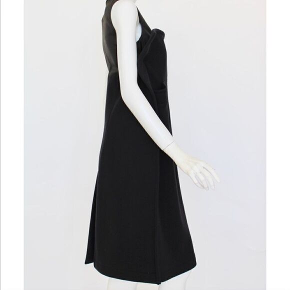 NWT Maison Margiela wool blend pocket dress in black size EU 42(US 10) - Picture 10 of 16
